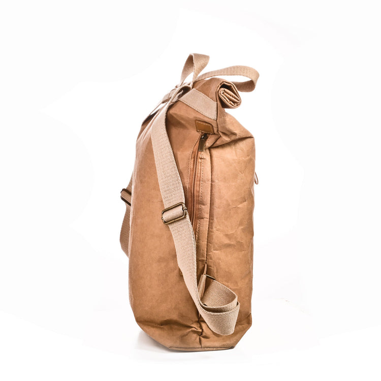 Atlas - kraft paper backpack - EcoArtisans
