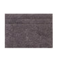 Coconut Leather Card Holder - Dark Grey - EcoArtisans