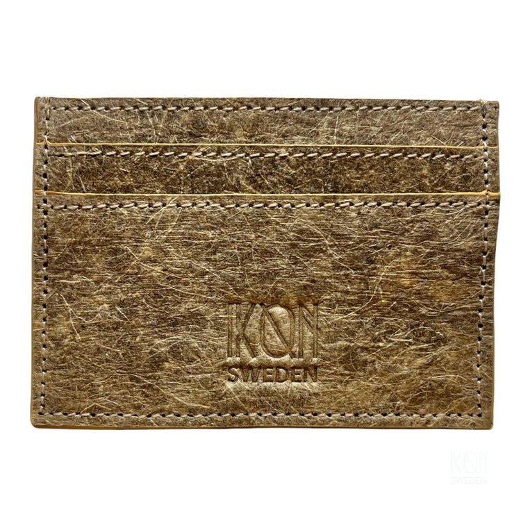 Coconut Leather Card Holder - Dirty Coconut - EcoArtisans