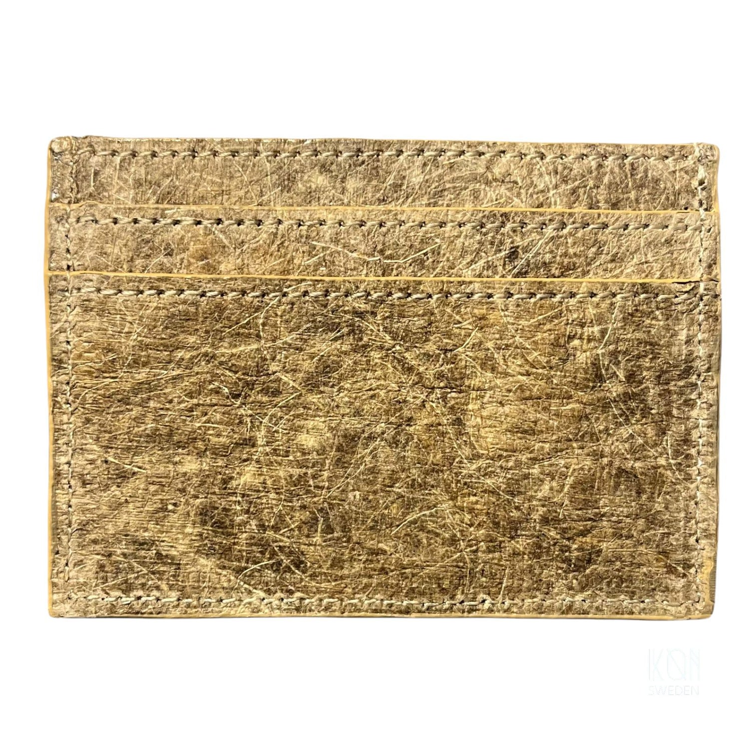 Coconut Leather Card Holder - Dirty Coconut - EcoArtisans