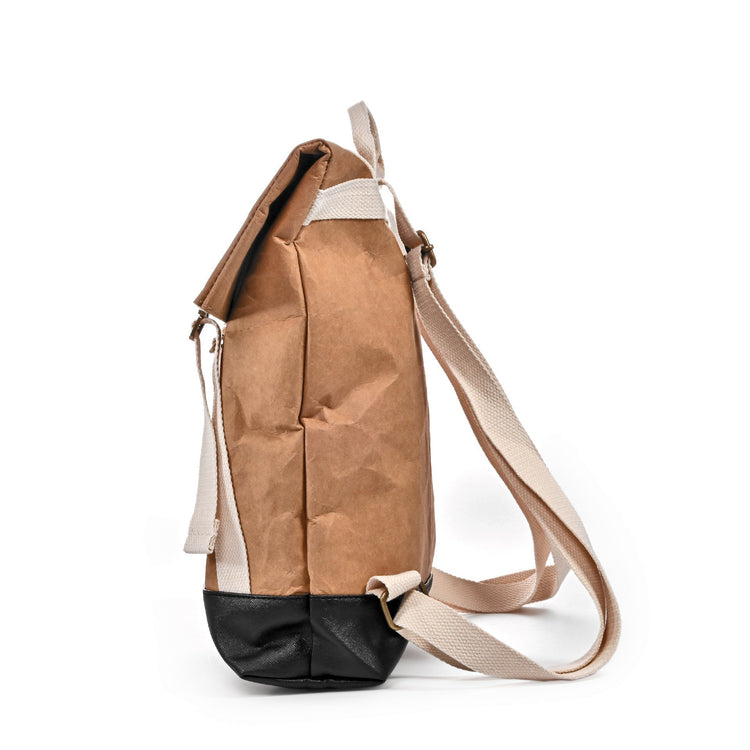 Electra - kraft paper backpack - EcoArtisans