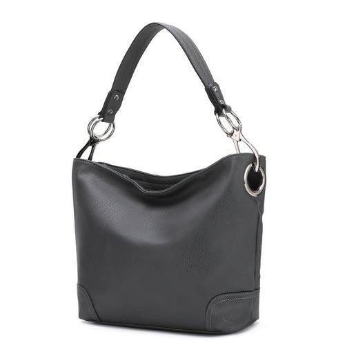 Emily Soft Vegan Leather Hobo Handbag - EcoArtisans