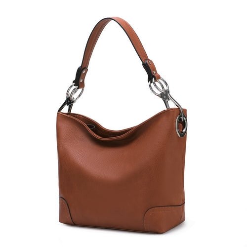 Emily Soft Vegan Leather Hobo Handbag - EcoArtisans