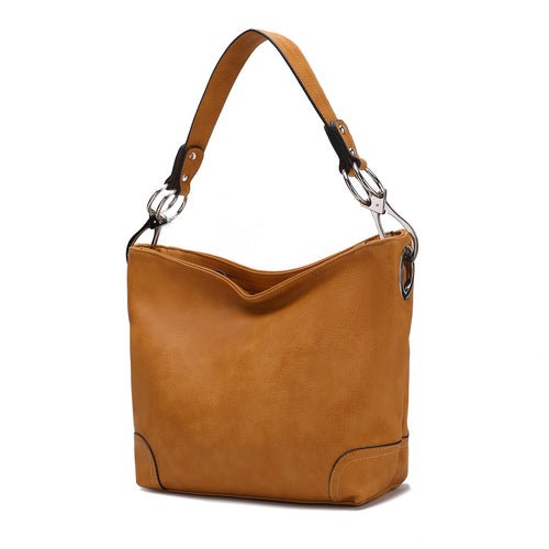 Emily Soft Vegan Leather Hobo Handbag - EcoArtisans