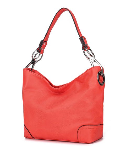 Emily Soft Vegan Leather Hobo Handbag - EcoArtisans