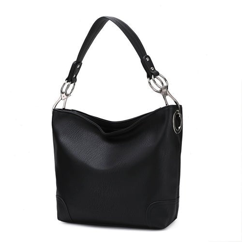 Emily Soft Vegan Leather Hobo Handbag - EcoArtisans