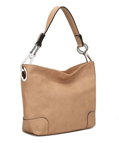 Emily Soft Vegan Leather Hobo Handbag - EcoArtisans