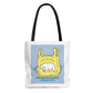 Save Earth Polar Bear Edition Shopper Tote Bag Medium - EcoArtisans