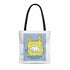 Save Earth Polar Bear Edition Shopper Tote Bag Medium - EcoArtisans