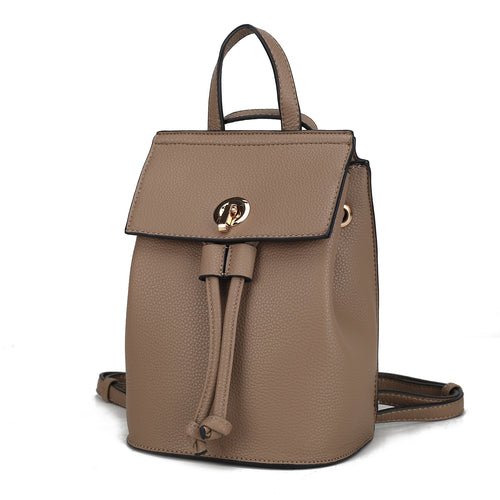 Serafina Vegan Leather Womens Backpack - EcoArtisans