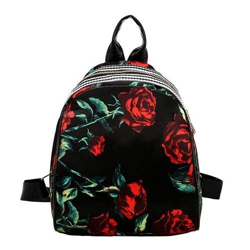 Top brand backpack women Girls unique Print - EcoArtisans